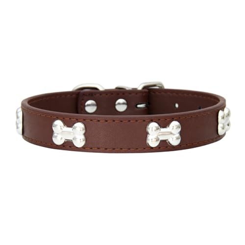 siduytin Bequemes und stilvolles Haustierhalsband für Hunde Aller Größen. PU Katzenhalsband. Hundehalsbänder. Hundehalsband. Langlebig, Kaffee, 2.5 * 50cm siduytin Bequemes und stilvolles Haustierhalsband für Hunde Aller Größen. PU Katzenhalsband. Hundehalsbänder. Hundehalsband. Langlebig, Kaffee, 2.5 * 50cm von siduytin