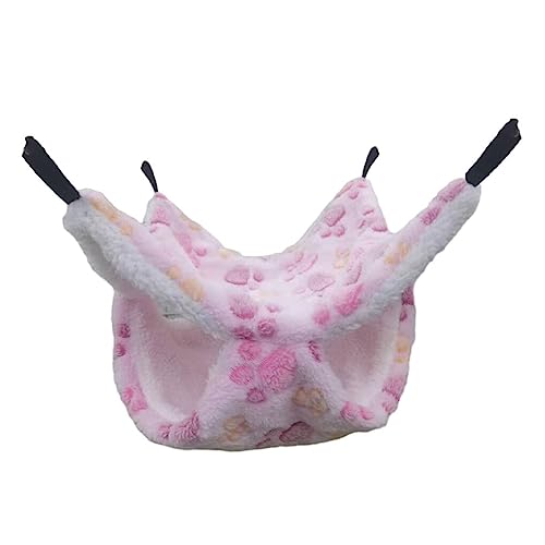 siduytin Weicher und Warmer Versteck für Meerschweinchen – gemütlicher Rückzugsort für die Pflege und Reinigung von Haustieren, Hängehängematte für Kleintiere, langlebig, Rosa Füße, 30 * 30 siduytin Weicher und Warmer Versteck für Meerschweinchen – gemütlicher Rückzugsort für die Pflege und Reinigung von Haustieren, Hängehängematte für Kleintiere, langlebig, Rosa Füße, 30 * 30 von siduytin