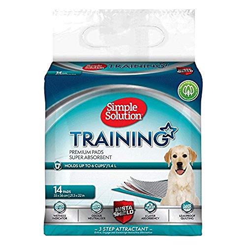 Simple Solution Absorbierende Premium Hunde- und Welpentrainingspads - Packung mit 14 Stück Simple Solution Absorbierende Premium Hunde- und Welpentrainingspads - Packung mit 14 Stück von simple solution