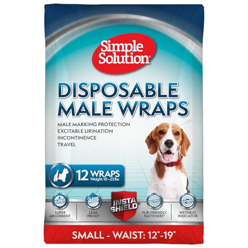 Simple Solution Einweg-Windel für Rüden mit Nässeindikator. von Simple Solution