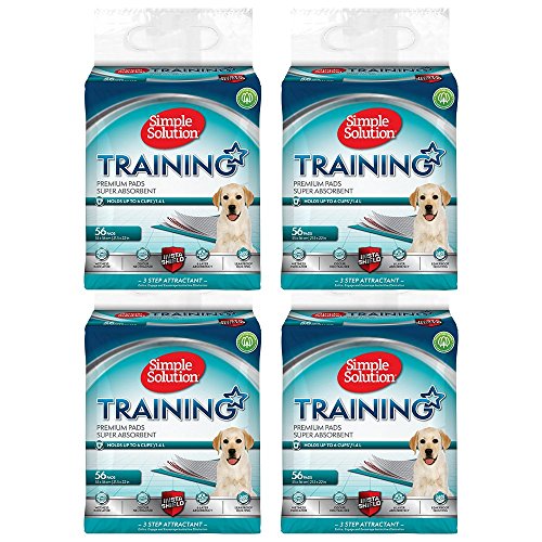 Simple Solution Absorbierende Premium Hunde- und Welpenerziehungspads - 4 x 56er Pack Simple Solution Absorbierende Premium Hunde- und Welpenerziehungspads - 4 x 56er Pack von simple solution