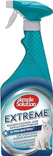 Simple Solution Extreme Katzen Flecken und Geruchsentferner 750 ml von simple solution