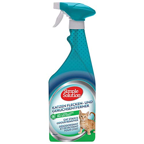 Simple Solution Extreme Pet Stain and Odour Remover | Enzymatischer Reiniger mit 3X Pro-Bakterien Reinigungskraft - 750ml von simple solution