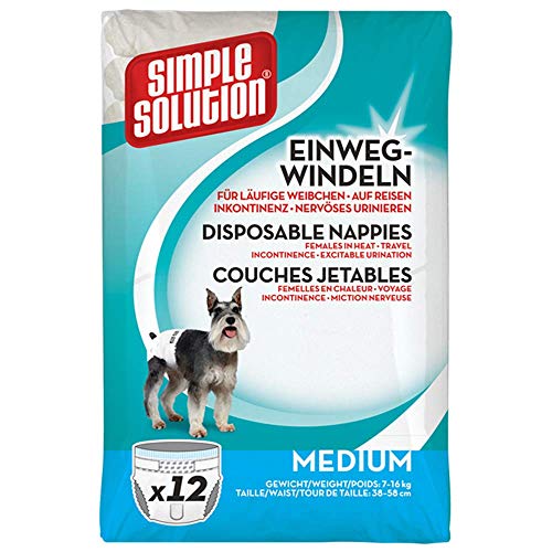 simple solution, Einwegwindel, 12 Stück Größe M simple solution, Einwegwindel, 12 Stück Größe M von simple solution