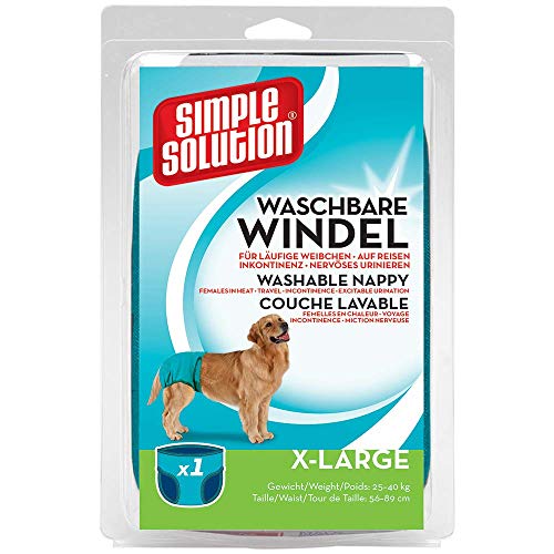 Simple Solution Hunde Windeln waschbar XL von simple solution