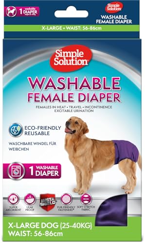 Simple Solution Hunde Windeln waschbar XL von simple solution