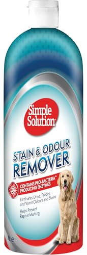 Simple Solution Hundeflecken- und Geruchsentferner | Enzymatischer Reiniger mit Pro-Bakterien Reinigungskraft - 1 Liter Simple Solution Hundeflecken- und Geruchsentferner | Enzymatischer Reiniger mit Pro-Bakterien Reinigungskraft - 1 Liter von simple solution