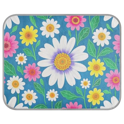Frühjahr, trendiges Gänseblümchen-Blumenmuster, bunt, kühlendes Sommerbett, selbstkühlendes Bett für Katzen, Outdoor, Kätzchen, Outdoor, Katze, faltbar, Camas Frias para Perros S Frühjahr, trendiges Gänseblümchen-Blumenmuster, bunt, kühlendes Sommerbett, selbstkühlendes Bett für Katzen, Outdoor, Kätzchen, Outdoor, Katze, faltbar, Camas Frias para Perros S von siphylline