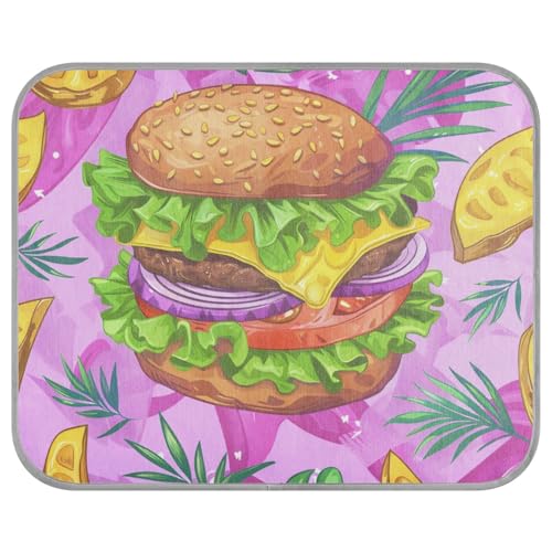 Hamburger-Kartoffeln, kühlendes Sommerbett, selbstkühlendes Kissen für Hunde und Katzen, Outdoor-Haustier, Mantas frías para Perros S von siphylline
