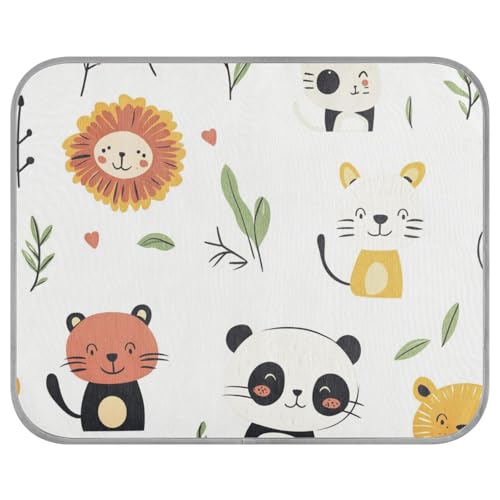 siphylline Animal Zoo Gel-Kühlkissen, selbstkühlend, für den Außenbereich, für Katzen, Outdoor, Haustier-Essentials, Cama Refrescante para Perros S, Beige von siphylline