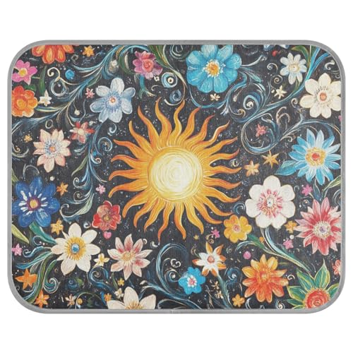 siphylline Boho-Stil, Vintage-Sonnenblumen, Sommer, Kühlprodukte, selbstkühlende Katzendecken für den Innenbereich, für Schweine-Reisen, weiche Camas Frias para Perros S siphylline Boho-Stil, Vintage-Sonnenblumen, Sommer, Kühlprodukte, selbstkühlende Katzendecken für den Innenbereich, für Schweine-Reisen, weiche Camas Frias para Perros S von siphylline