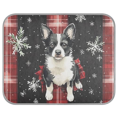 siphylline Buntes Hunde-Katzenbett mit Büffelkaro, Sommer-Kühlung für Katzen, selbstkühlend, Outdoor-Katzenbett für Chihuahua, drinnen, wasserdicht, Manta Fria para Perros S von siphylline