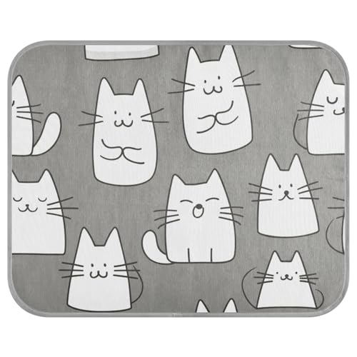 siphylline Cartoon-Katzen-Kühlmatten für Hunde, extra selbstkühlende Pads für Hunde, Katzen, Innenbereich, wasserdicht, esterilla refrescante para Perros S siphylline Cartoon-Katzen-Kühlmatten für Hunde, extra selbstkühlende Pads für Hunde, Katzen, Innenbereich, wasserdicht, esterilla refrescante para Perros S von siphylline