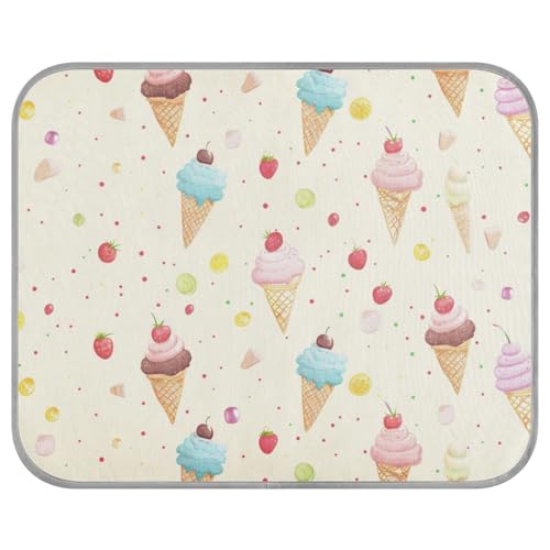 siphylline Icecream Design Colorpencil Style Sommer Kühlung für Katzen, selbstkühlende Hundebox Pad für Hunde im Freien, rutschfest, Cama Fria para perro S siphylline Icecream Design Colorpencil Style Sommer Kühlung für Katzen, selbstkühlende Hundebox Pad für Hunde im Freien, rutschfest, Cama Fria para perro S von siphylline