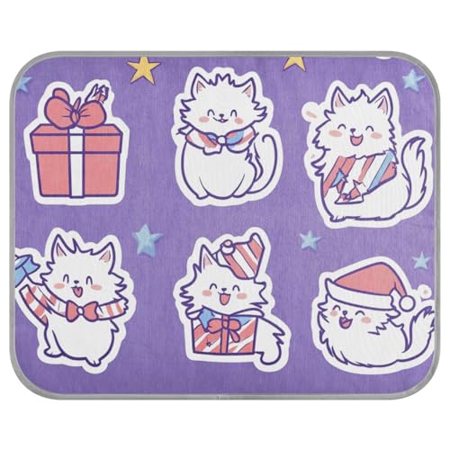 siphylline Independence LaPerm Kühlmatte für Hunde, selbstkühlende Geldecke für Outdoor-Katzen, Huhn, Katze, Outdoor, rutschfest, Violett siphylline Independence LaPerm Kühlmatte für Hunde, selbstkühlende Geldecke für Outdoor-Katzen, Huhn, Katze, Outdoor, rutschfest, Violett von siphylline