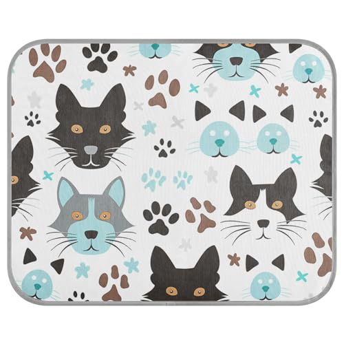 siphylline Kühlkissen für Hunde, für den Sommer, selbstkühlend, wasserdicht, für Chihuahua, Outdoor, Katze, nicht elektrisch, Esterilla, Refrescante para Perros S, Schwarz / Blau / Weiß siphylline Kühlkissen für Hunde, für den Sommer, selbstkühlend, wasserdicht, für Chihuahua, Outdoor, Katze, nicht elektrisch, Esterilla, Refrescante para Perros S, Schwarz / Blau / Weiß von siphylline