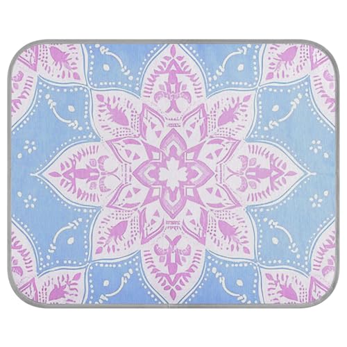 siphylline Kühlmatte im Boho-Stil, für den Sommer, für den Sommer, für Katzen, Katzen, Katzen, Haustier, Sommer, Cama Fria para perro S, Violett / Blau siphylline Kühlmatte im Boho-Stil, für den Sommer, für den Sommer, für Katzen, Katzen, Katzen, Haustier, Sommer, Cama Fria para perro S, Violett / Blau von siphylline