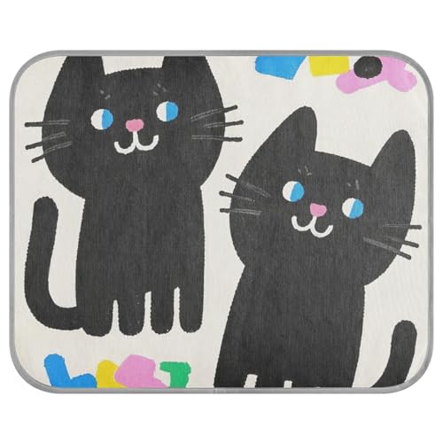 siphylline Manta Fria para Perros S Cartoon-Katzenbett für den Sommer, selbstkühlend, für den Außenbereich, sicher, Schwarz siphylline Manta Fria para Perros S Cartoon-Katzenbett für den Sommer, selbstkühlend, für den Außenbereich, sicher, Schwarz von siphylline