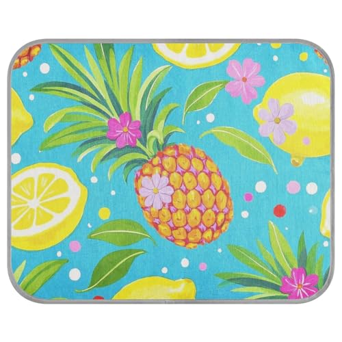 siphylline Modische Sommer-Hundematte, kühlend, für den Sommer, Obst, Ananas, Zitronenblau, selbstkühlende Betten für Outdoor-Katzen für Welpen, draußen, Haustier, Sommer, Manta, Fria, Para, Perros, S siphylline Modische Sommer-Hundematte, kühlend, für den Sommer, Obst, Ananas, Zitronenblau, selbstkühlende Betten für Outdoor-Katzen für Welpen, draußen, Haustier, Sommer, Manta, Fria, Para, Perros, S von siphylline