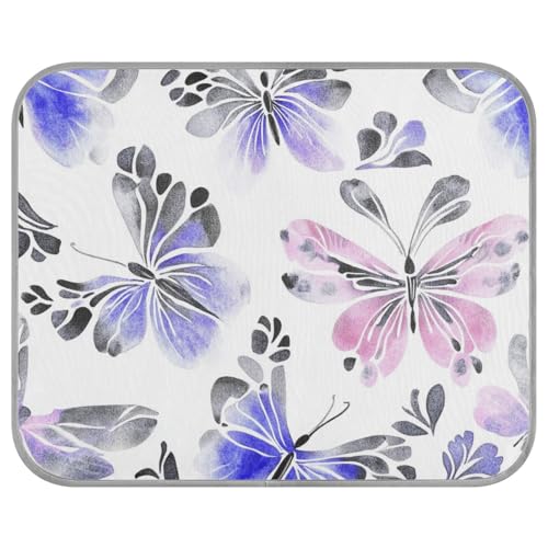 siphylline Mystery Butterflies kühlendes Sommer-Hundebett, selbstkühlende Matten für Hunde, für den Außenbereich, niedliches Camas Frias Para, Perros, S von siphylline