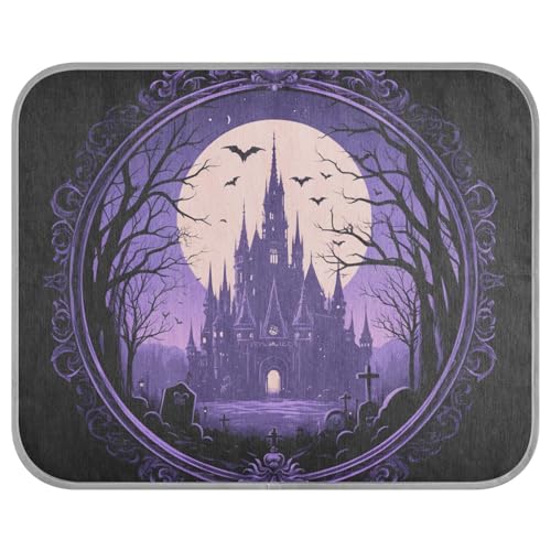 siphylline Mystery Castle Sommer-Kühlkissen für Hunde, selbstkühlende Katzendecken für den Innenbereich, für Kätzchen, gemütlich, schlafende Katze, Essentials, esterilla refrescante para Perros S von siphylline