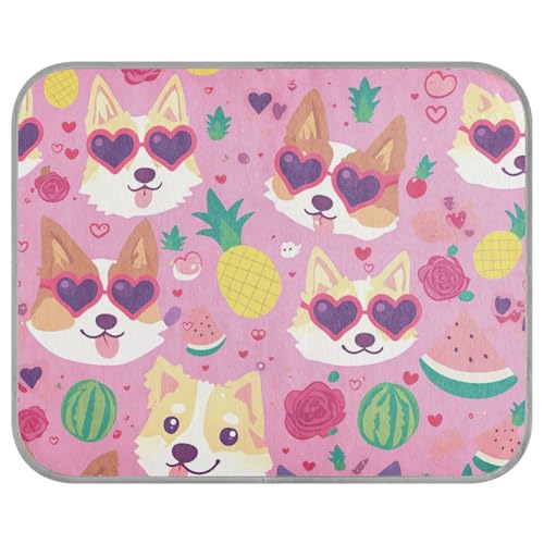 siphylline Niedliche Hunde-Kühldecke für den Sommer, selbstkühlende Decke für Indoor-Katzen für Hunde, schlafend, Mantas frías para Perros S von siphylline