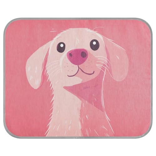 siphylline Niedliches Pfirsich-Hundebett, kühlend, selbstkühlend, für Indoor-Katzen für Chihuahua, Outdoor-Katzen, sicher, esterilla refrescante para Perros S von siphylline