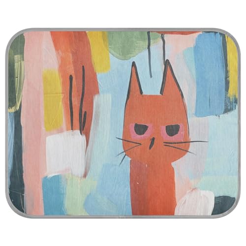 siphylline Paper Pussycat Sommer-Kühldecke, selbstkühlendes Katzenbett für draußen, für Tiere, Katzen, Outdoor, Sommer, Cama Refrescante para Perros S siphylline Paper Pussycat Sommer-Kühldecke, selbstkühlendes Katzenbett für draußen, für Tiere, Katzen, Outdoor, Sommer, Cama Refrescante para Perros S von siphylline
