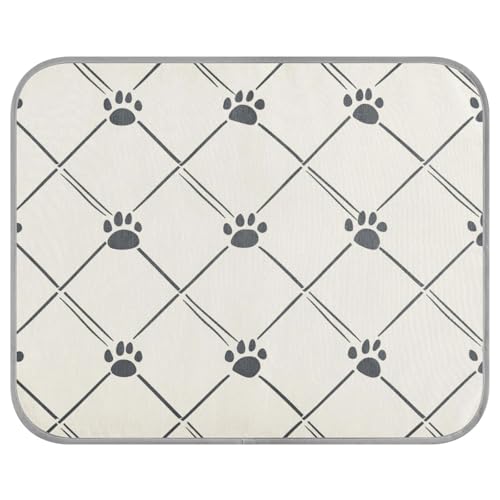 siphylline Paw Prints Sommer-Kühlprodukte, selbstkühlend, waschbar, Katzenbett für Haustiere, Outdoor-Katzenzubehör, Cama Refrescante para Perros S siphylline Paw Prints Sommer-Kühlprodukte, selbstkühlend, waschbar, Katzenbett für Haustiere, Outdoor-Katzenzubehör, Cama Refrescante para Perros S von siphylline