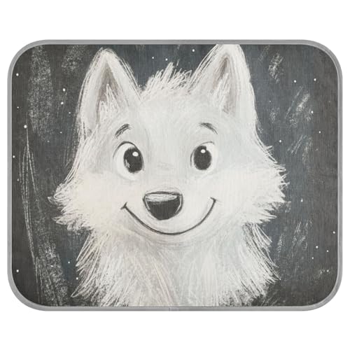 siphylline Sketch Kühlmatte für den Sommer, niedlicher Hund, selbstkühlende Betten für draußen, für Hamster, Hunde, draußen, faltbar, Camas Frias para Perros S, Weiß siphylline Sketch Kühlmatte für den Sommer, niedlicher Hund, selbstkühlende Betten für draußen, für Hamster, Hunde, draußen, faltbar, Camas Frias para Perros S, Weiß von siphylline