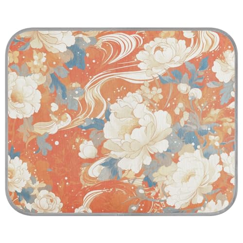 siphylline Sommer-Kühlmatte im japanischen Stil, orangefarbene Blumen, für draußen, selbstkühlende Matte für Katzen, Outdoor, Kätzchen, Outdoor, Katzen, wasserdicht, Manta Refrescante para perro S siphylline Sommer-Kühlmatte im japanischen Stil, orangefarbene Blumen, für draußen, selbstkühlende Matte für Katzen, Outdoor, Kätzchen, Outdoor, Katzen, wasserdicht, Manta Refrescante para perro S von siphylline