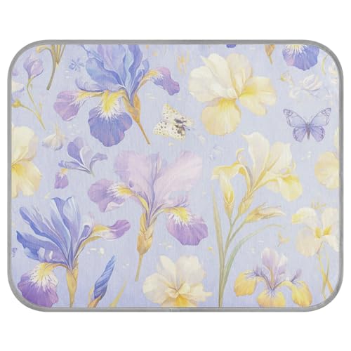 siphylline Sommerfrische Blumenblüte, kühlendes Sommerbett für Hunde, selbstkühlendes Bett für Outdoor-Katzen für Welpen, Katzen, Outdoor, einzigartige Esterilla-Refrescante para Perros S von siphylline
