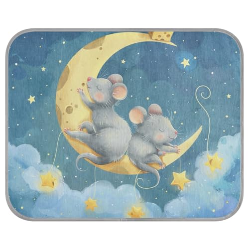 siphylline Süße Mäuse, kühlende Hundematte, selbstkühlend, waschbar, Katzenbett für Tiere, Outdoor, Katze, Sommer, Tapete, Refrescante para mascotas, Größe S siphylline Süße Mäuse, kühlende Hundematte, selbstkühlend, waschbar, Katzenbett für Tiere, Outdoor, Katze, Sommer, Tapete, Refrescante para mascotas, Größe S von siphylline