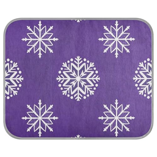 siphylline Trendiges Schneeflocken-Muster, violett, Sommer-Gel-Kühlkissen, selbstkühlende Katzendecke für den Innenbereich, für Hühner, draußen, niedliches Klebeband für Perros S siphylline Trendiges Schneeflocken-Muster, violett, Sommer-Gel-Kühlkissen, selbstkühlende Katzendecke für den Innenbereich, für Hühner, draußen, niedliches Klebeband für Perros S von siphylline