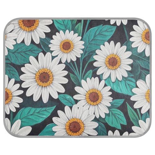 siphylline Trendiges kühlendes Bett mit Gänseblümchen-Blumenmuster, für den Sommer, selbstkühlend, für Outdoor-Katzen für Chihuahua, Katzen, Outdoor-Katzen, Weiß, Blaugrün, Größe S siphylline Trendiges kühlendes Bett mit Gänseblümchen-Blumenmuster, für den Sommer, selbstkühlend, für Outdoor-Katzen für Chihuahua, Katzen, Outdoor-Katzen, Weiß, Blaugrün, Größe S von siphylline
