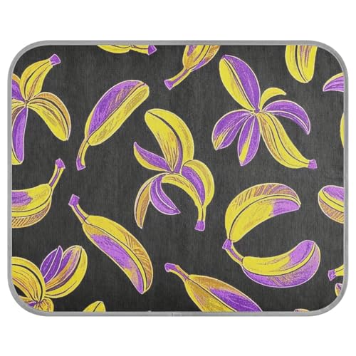 siphylline Trendy Fruit Banana Sommer-Kühlmatte für Katzen, selbstkühlende Matte für Katzen, Tiere, Outdoor, Haustier, bequem, Camas Frias Para, Perros, S, Schwarz / Violett siphylline Trendy Fruit Banana Sommer-Kühlmatte für Katzen, selbstkühlende Matte für Katzen, Tiere, Outdoor, Haustier, bequem, Camas Frias Para, Perros, S, Schwarz / Violett von siphylline
