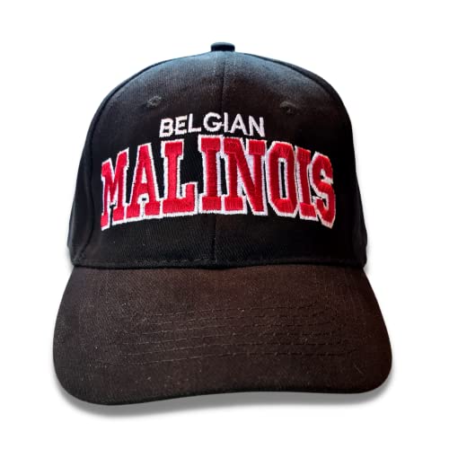Belgian Malinois Cap Mütze Stickerei Hundemütze Hund Dog K9 Extreme Dog schwarz rot Verstellbare 5 Panel Kappe Basecap Herren und Damen Baumwolle Baseball Einheitsgröße Metallverschluss Hundemotiv Belgian Malinois Cap Mütze Stickerei Hundemütze Hund Dog K9 Extreme Dog schwarz rot Verstellbare 5 Panel Kappe Basecap Herren und Damen Baumwolle Baseball Einheitsgröße Metallverschluss Hundemotiv von siviwonder