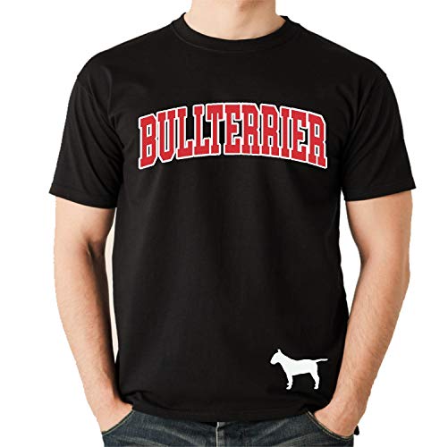 Bullterrier Unisex T-Shirt Extreme Hundemotiv Bullterrier Bully Bull Terrier Gladiator Größe XL von siviwonder