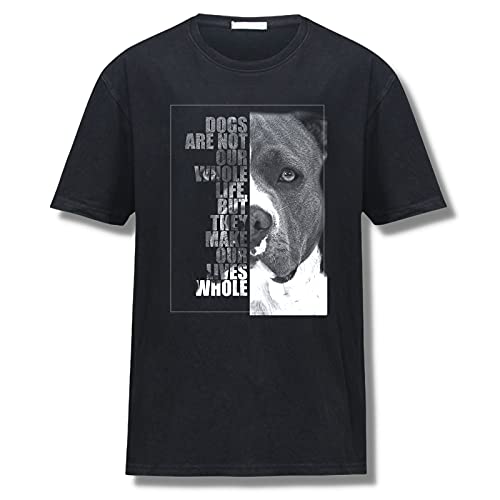 Staffordshire Bullterrier English Unisex T-Shirt Face Hundemotiv Staffi Größe XL von siviwonder