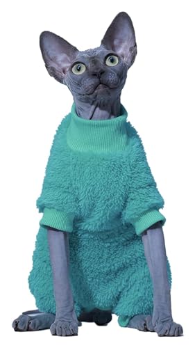 Sphynx Haarlose Katzen Kleidung Sphynx Haarlose Katzenkleidung, Winter, dick, warm, solide, weiche Fleece-Pyjama for Katzen, vierbeinig, Kapuzenpullover, Overall, Outfit, Haustierkleidung, Kätzchen-Pu Sphynx Haarlose Katzen Kleidung Sphynx Haarlose Katzenkleidung, Winter, dick, warm, solide, weiche Fleece-Pyjama for Katzen, vierbeinig, Kapuzenpullover, Overall, Outfit, Haustierkleidung, Kätzchen-Pu von skeppy