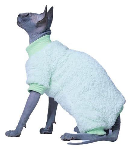 Sphynx Haarlose Katzen Kleidung Sphynx Haarlose Katzenkleidung, Winter, dick, warm, solide, weiche Fleece-Pyjama for Katzen, vierbeinig, Kapuzenpullover, Overall, Outfit, Haustierkleidung, Kätzchen-Pu Sphynx Haarlose Katzen Kleidung Sphynx Haarlose Katzenkleidung, Winter, dick, warm, solide, weiche Fleece-Pyjama for Katzen, vierbeinig, Kapuzenpullover, Overall, Outfit, Haustierkleidung, Kätzchen-Pu von skeppy