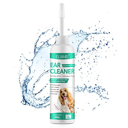 skin tag removal Ohrreiniger für Hunde, Ohrentropfen für Infektionen Antibiotika, Behandlung von Ohrentzündungen bei Hunden, antibakterielle und antimykotische Mittel für Ohren 120ml von skin tag removal