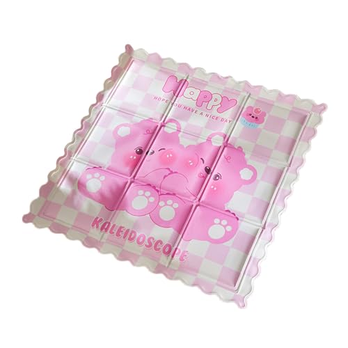 Cooling Gel Pet Pad - Cartoon Design Faltbare Kühlende Hundematte, Multifunktionales Gel-Kühlbett für Haustiere, Kinder, Reisen, Erwachsene von smai