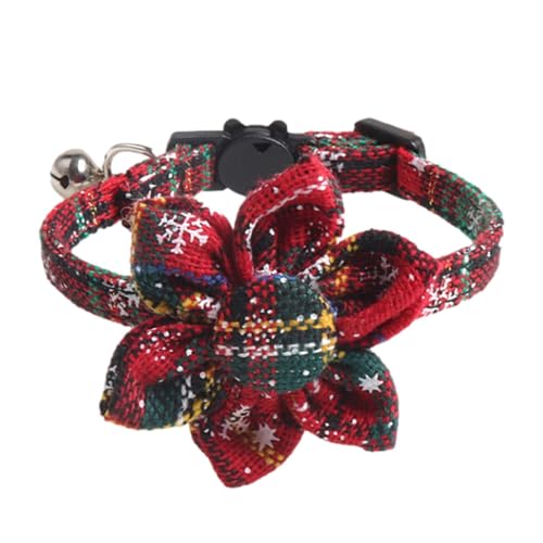 Dog Bows Christmas Collar - Adjustable Snowflake Christmas Collar Elastic, Cute Christmas Bows Dog Collar for Gatherings Carnivals Dog Bows Christmas Collar - Adjustable Snowflake Christmas Collar Elastic, Cute Christmas Bows Dog Collar for Gatherings Carnivals von smai