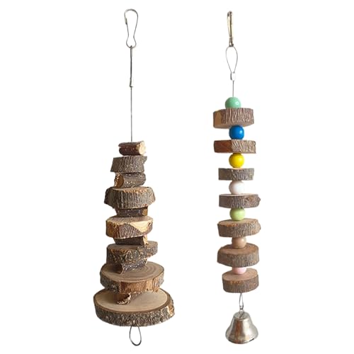Engaging Kleine Vogelschaukel Spielzeug | Natürliche Holzblöcke zum Schnabelschleifen | Käfigzubehör Papagei Kauspielzeug für Lovebirds Nymphensittiche | Stundenlange Unterhaltung Engaging Kleine Vogelschaukel Spielzeug | Natürliche Holzblöcke zum Schnabelschleifen | Käfigzubehör Papagei Kauspielzeug für Lovebirds Nymphensittiche | Stundenlange Unterhaltung von smai