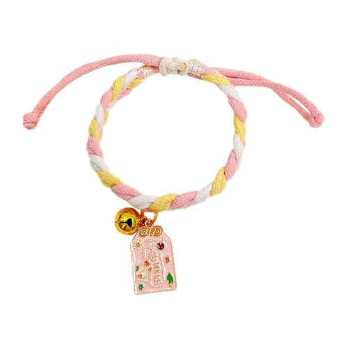Gewebtes Katzenhalsband – Verstellbare, gewebte Haustier-Kätzchen-Halsbänder, Baumwollhalskette Dekoration für Katzen, Hunde und andere Kleintiere Gewebtes Katzenhalsband – Verstellbare, gewebte Haustier-Kätzchen-Halsbänder, Baumwollhalskette Dekoration für Katzen, Hunde und andere Kleintiere von smai