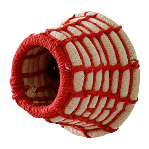 Handgewebtes Vogelnest, tragbares Vogelnest, Käfigdekoration, multifunktionaler Schlüpfkasten, Papageiennest, kreativ, winddicht, Winterhöhle für Wellensittiche, Sittiche, Nymphensittiche Handgewebtes Vogelnest, tragbares Vogelnest, Käfigdekoration, multifunktionaler Schlüpfkasten, Papageiennest, kreativ, winddicht, Winterhöhle für Wellensittiche, Sittiche, Nymphensittiche von smai