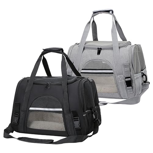 Haustier-Tragetaschen für kleine Hunde und Katzen – atmungsaktive Katzentragetasche, leichte Reisetasche für Haustiere, tragbar für Reisen, Outdoor von smai