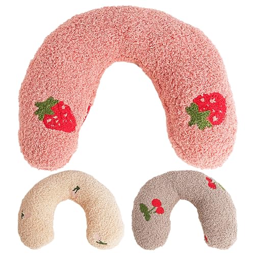 Hunde-Nackenkissen, U-Form, weich, flauschig, Katzenkissen, halber Donut-Kuschelkissen, Haustierzubehör für Katze und Hund Hunde-Nackenkissen, U-Form, weich, flauschig, Katzenkissen, halber Donut-Kuschelkissen, Haustierzubehör für Katze und Hund von smai