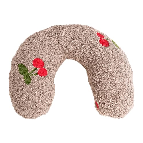 Hunde-Nackenkissen, U-Form, weich, flauschig, Katzenkissen, halber Donut-Kuschelkissen, Haustierzubehör für Katze und Hund Hunde-Nackenkissen, U-Form, weich, flauschig, Katzenkissen, halber Donut-Kuschelkissen, Haustierzubehör für Katze und Hund von smai